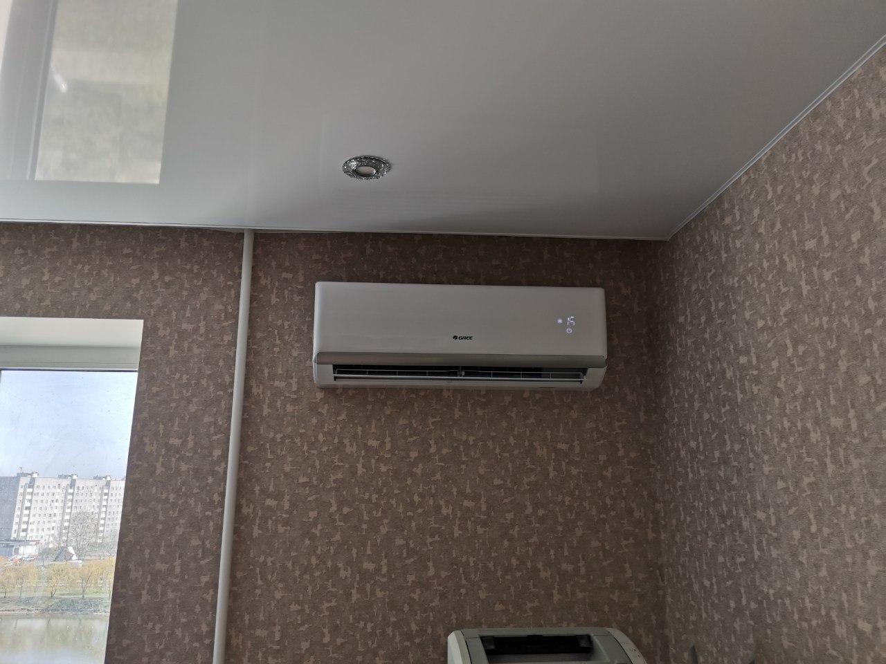 Установка кондиционера