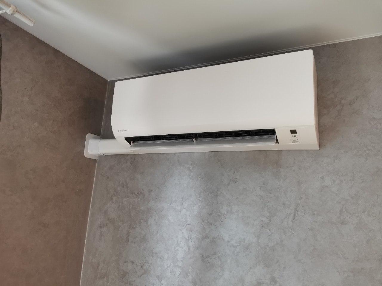 Установка кондиционера