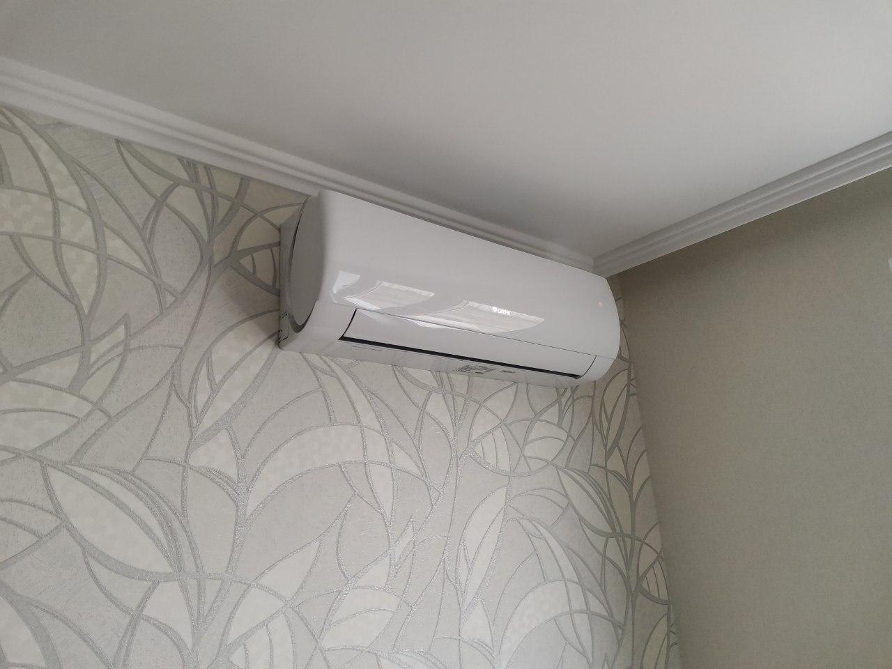 Установка кондиционера