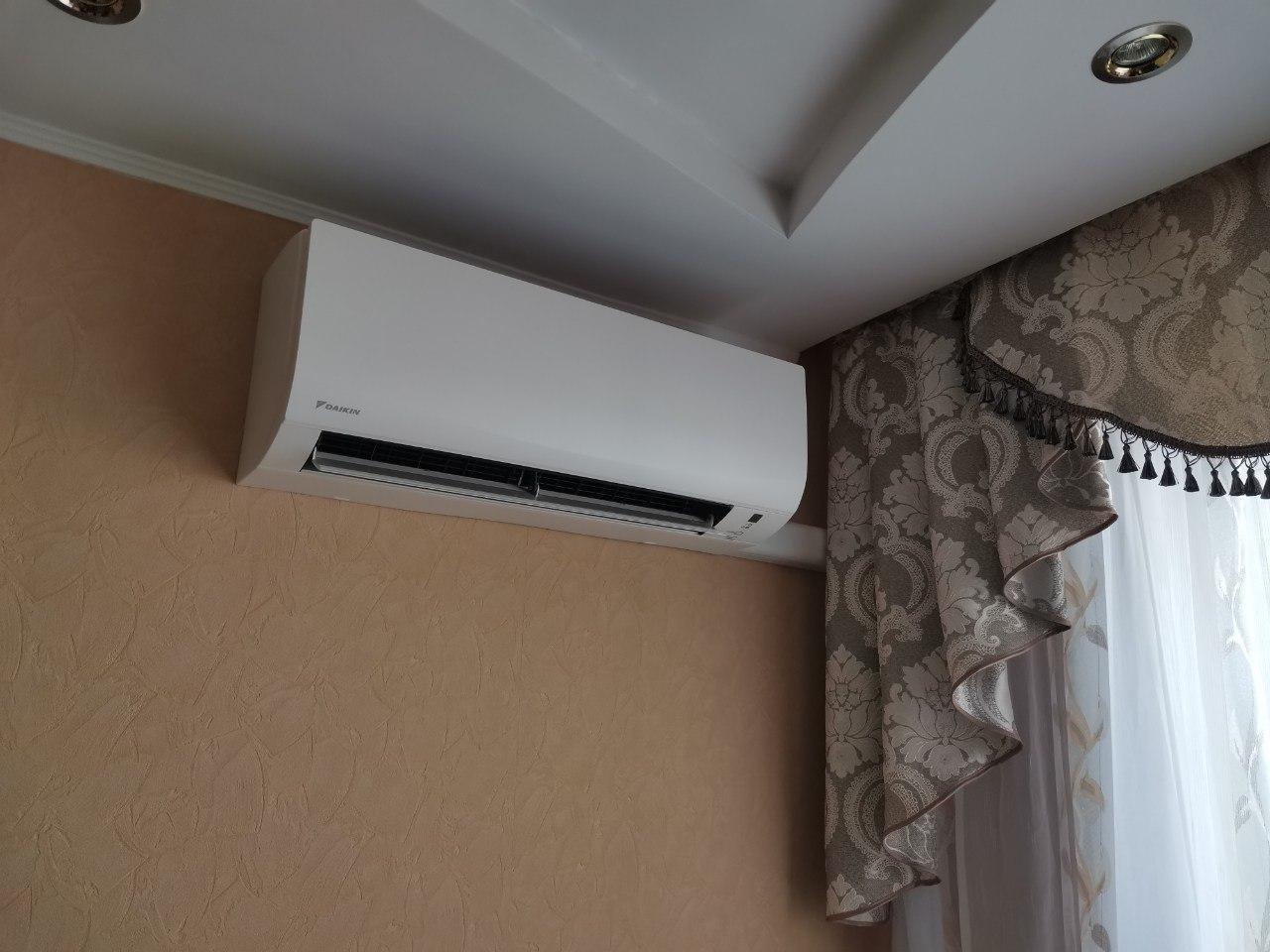 Установка кондиционера