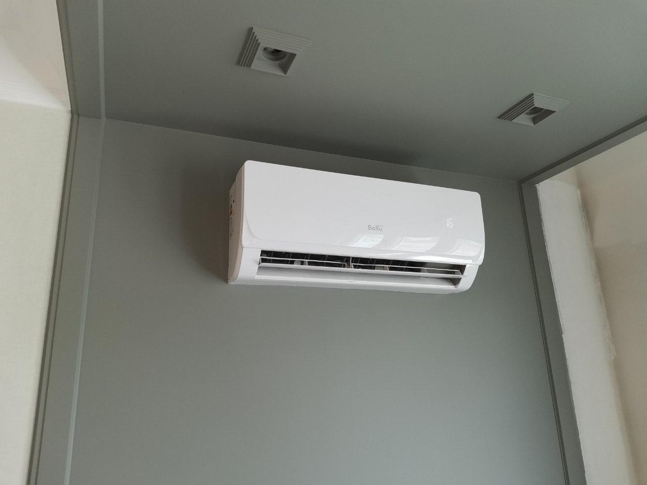 Установка кондиционера