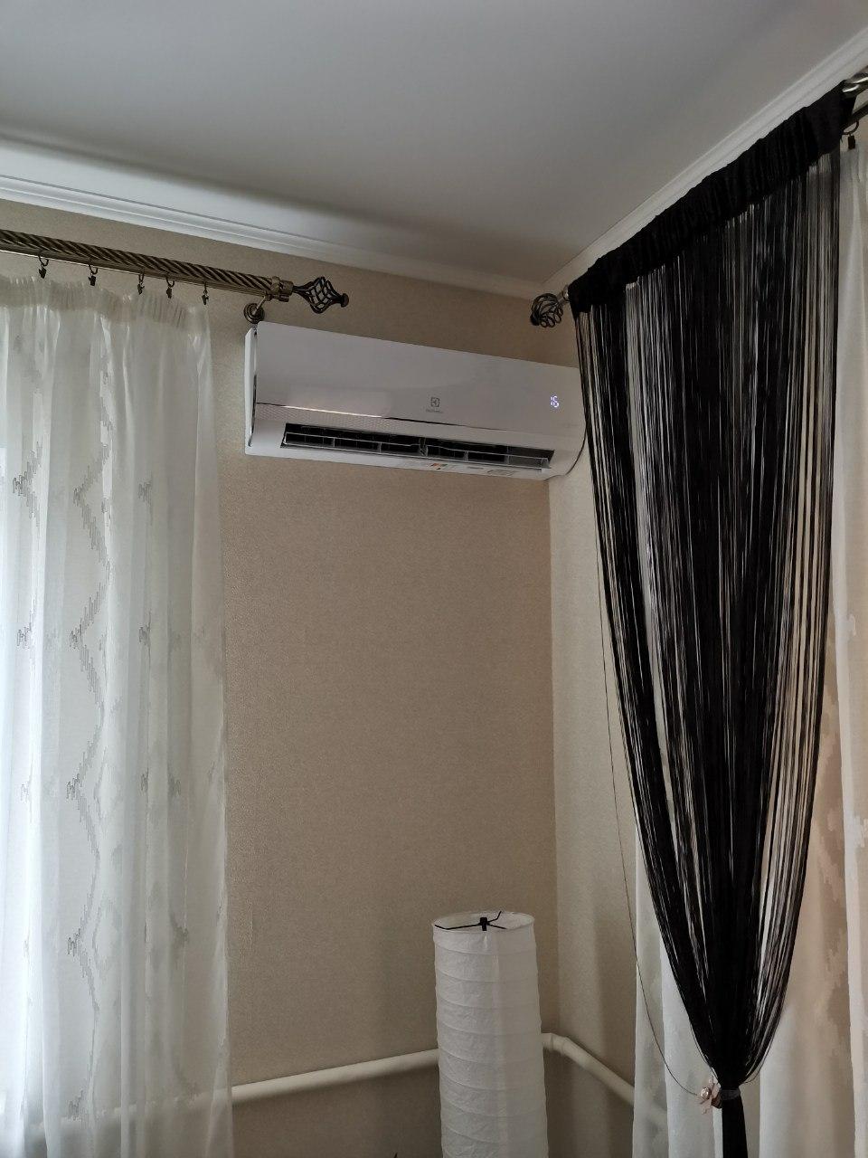 Установка кондиционера