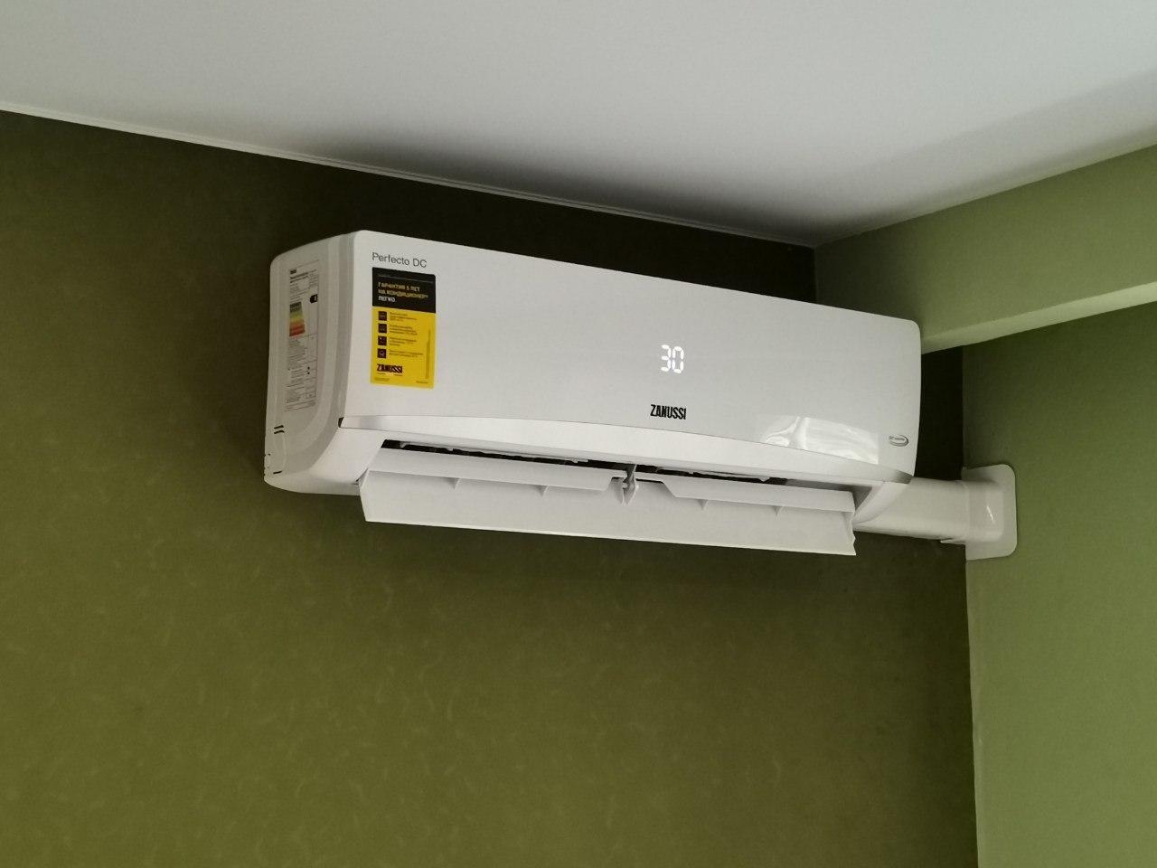 Установка кондиционера