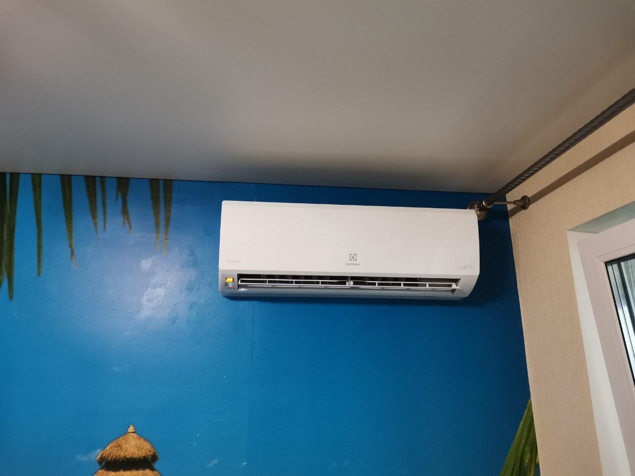 Установка кондиционера