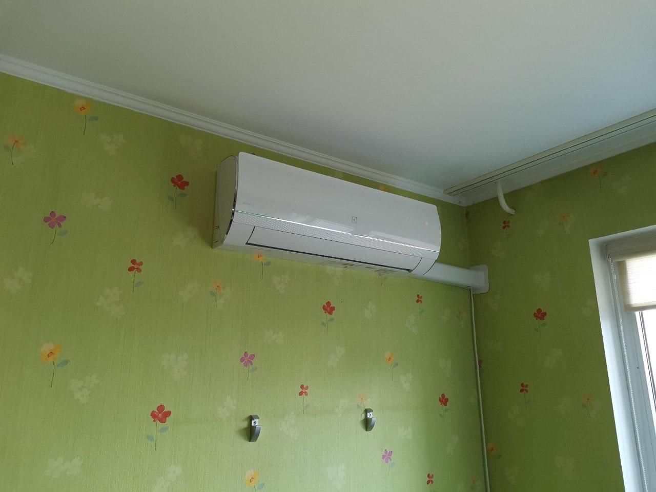 Установка кондиционера
