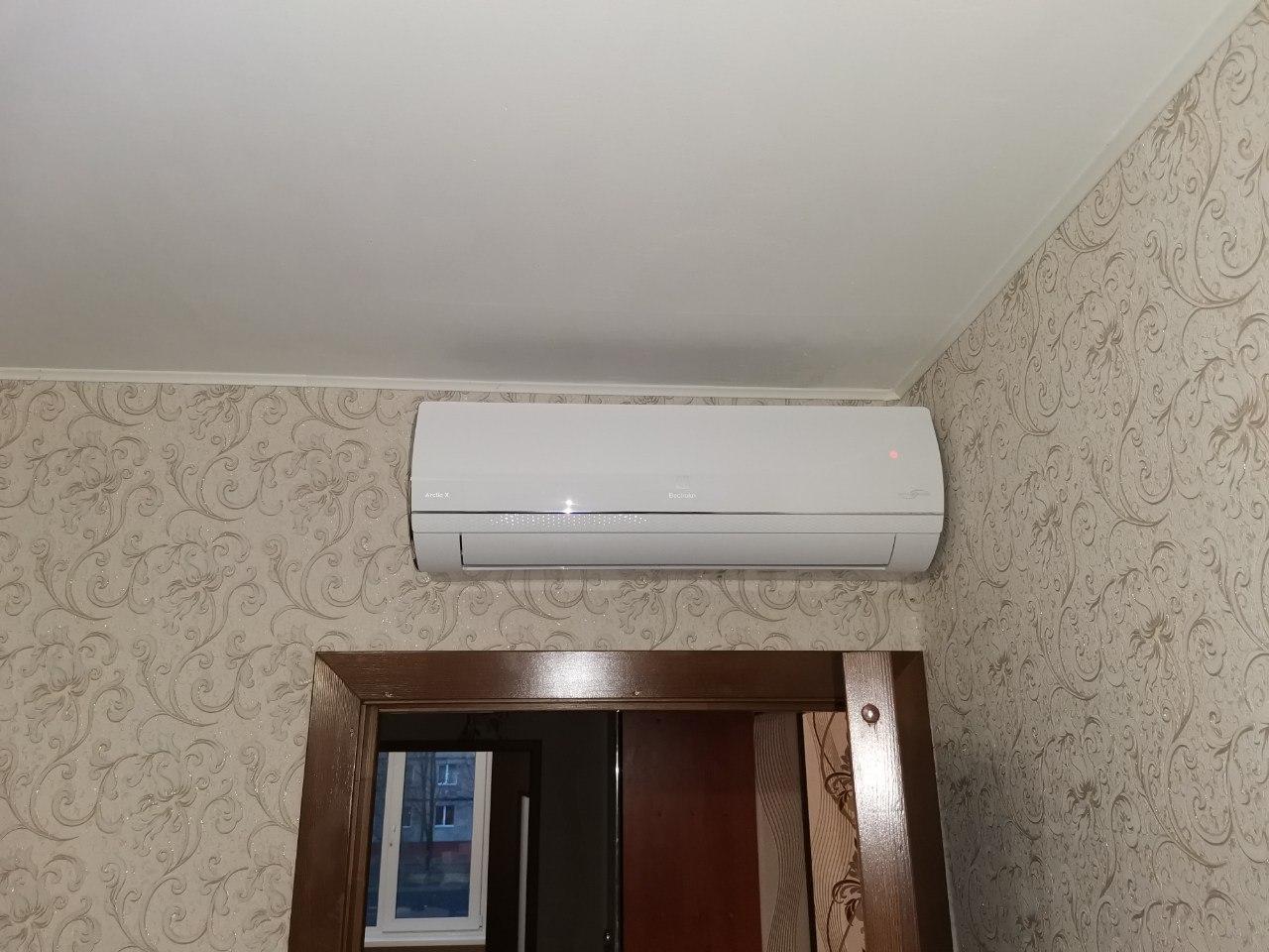 Установка кондиционера