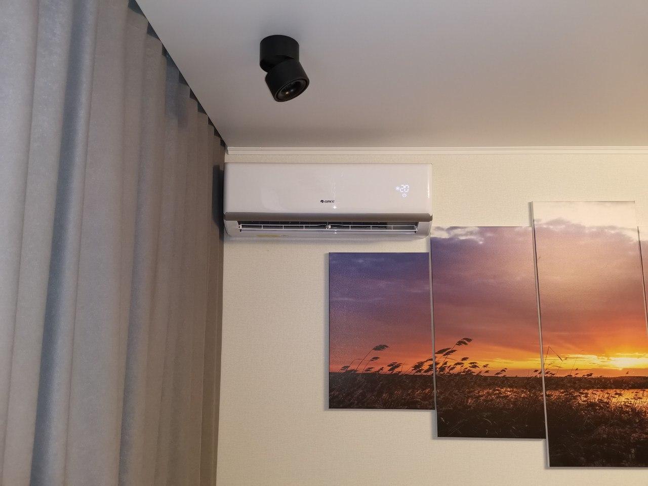 Установка кондиционера