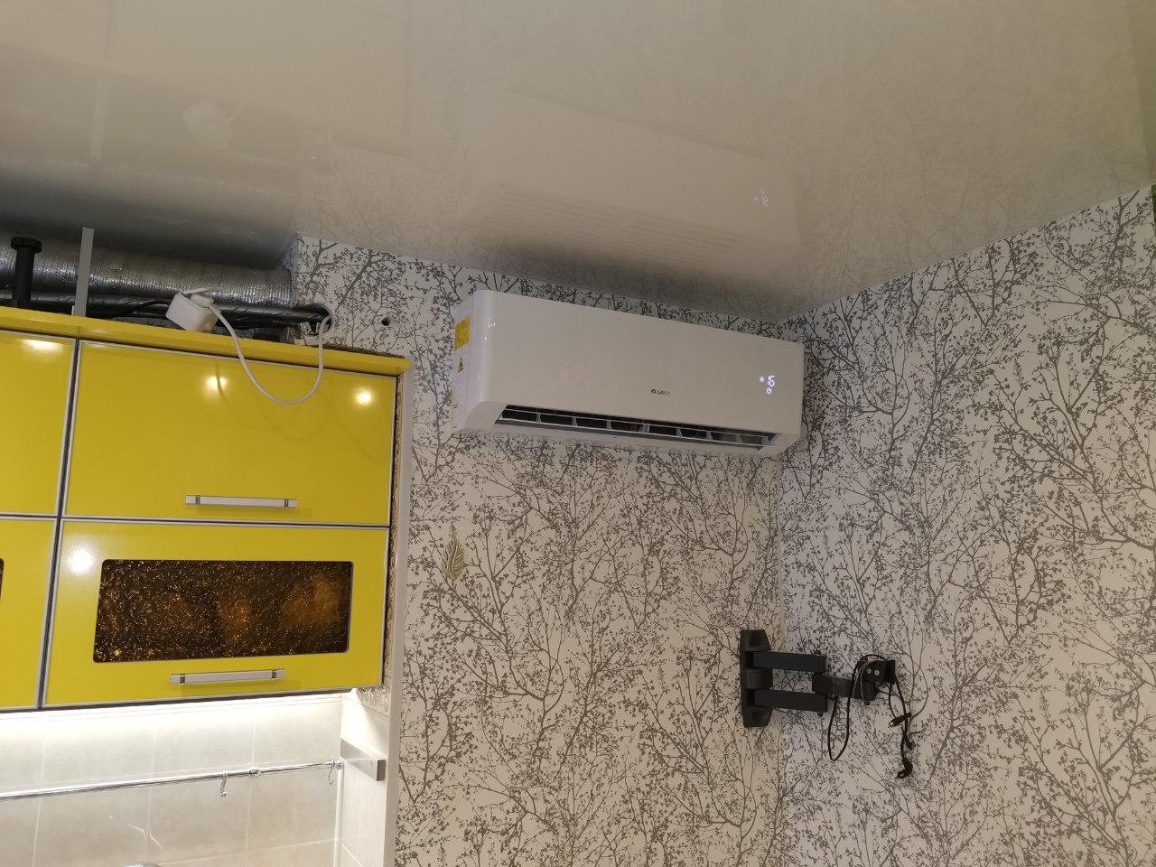 Установка кондиционера